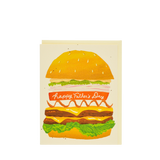 GREETING CARD - DOUBLE CHEESEBURGER
