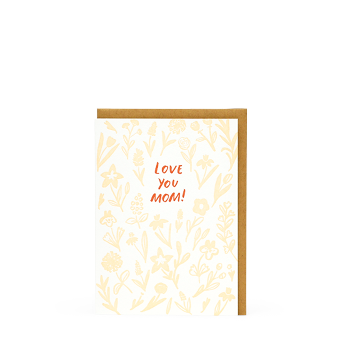 HALF PINT STUDIO - GREETING CARD - LOVE YOU MOM
