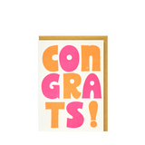 CONGRATS! GREETING CARD