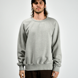 HEAVY DUTY CREW - HEATHER