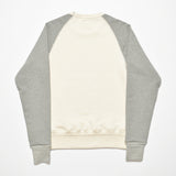 TRAINING SWEATER - SEASHELL/BATTLESHIP GREY