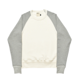 TRAINING SWEATER - SEASHELL/BATTLESHIP GREY
