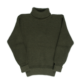 U BOAT ROLL NECK - MILITARY GREEN - ROLL2M10