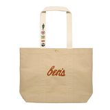 BEN'S HAULER TOTE - BROWN