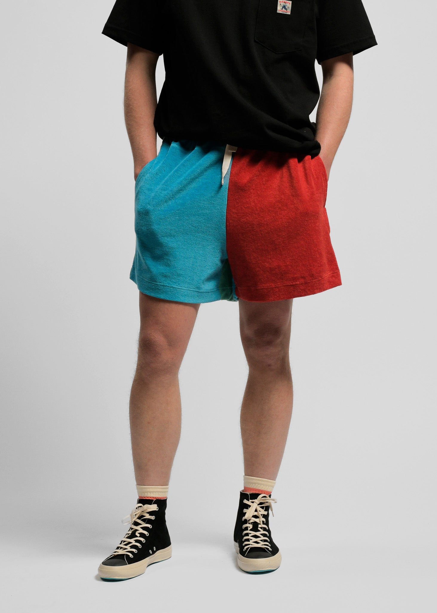 HOWLIN - TOWEL SHORTS - MIXED - TROPICAL MIX