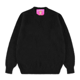 SWEATER - SHAGGY BEAR - BLACK