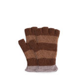 MITTENS - STRIPED NO FINGERS - WOOD