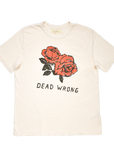 IMOGENE + WILLIE - GRAPHIC TEE - DEAD WRONG - WHITE