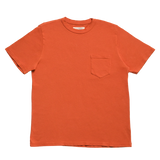 POCKET TEE - FADED ORANGE