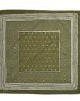 IMOGENE + WILLIE - BANDANA - VINTAGE - OLIVE