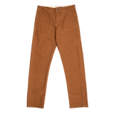 HENCYE WASHED CANVAS WORKPANT - BROWN