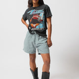 LOUNGE SHORT - SUN FADED BLUE CORD