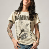 RAMONES - DESTROYED - VINTAGE WHITE