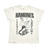 RAMONES - DESTROYED - VINTAGE WHITE