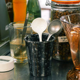 MARBLE PEN CUP - BLACK