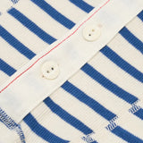 BOXER BRIEF - STRIPE - NATURAL/BLUE