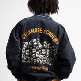 VARSITY JACKET - NAVY CORDUROY