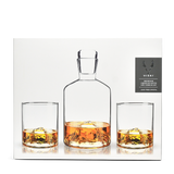 MOUNTAIN DECANTER AND TUMBLERS SET