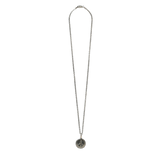 NECKLACE - 10 CENT PEACE SIGN - N-091