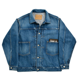 DENIM JACKET - USED DENIM