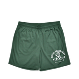 MESH SHORTS - MUSTANG ATHLETICS - FOREST GREEN