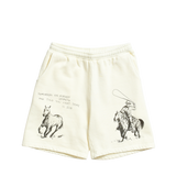SWEAT SHORTS - WHAT TODAY IS FOR - BONE