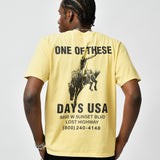 TEE - BREAK ON THROUGH - SUMMER YELLOW
