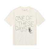 TEE - BARBED - BONE WHITE