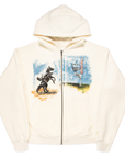 ONE OF THESE DAYS - AS TIME GOES BY HOODED SWEATSHIRT - BONE