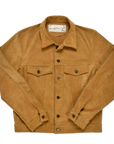 ONE OF THESE DAYS - ALONG THE FENCE TRUCKER JACKET - TOBACCO SUEDE