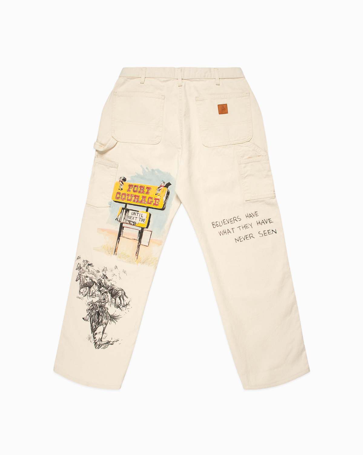 ONE OF THESE DAYS - FORT COURAGE PAINTER PANTS - CANVAS
