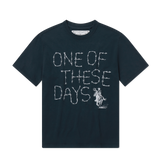 TEE - BARBED - WASHED BLACK