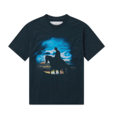 TEE - HARVEST MOON - WASHED BLACK