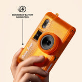 CAMP SNAP 2 CAMERA - ORANGE JELLY