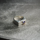 RING - ALEXANDRITE SIGNET