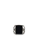 RING - ONYX SIGNET - 8