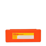 STORAGE CONTAINER PEN CASE - ORANGE