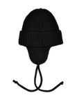 RACAL - EARFLAP BEANIE - BLACK