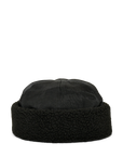 RACAL - 6 PANEL ROLL CAP - BLACK