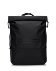 RAINS - TRAIL ROLLTOP BACKPACK W3 - BLACK