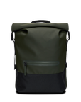 RAINS - TRAIL ROLLTOP BACKPACK W3 - GREEN