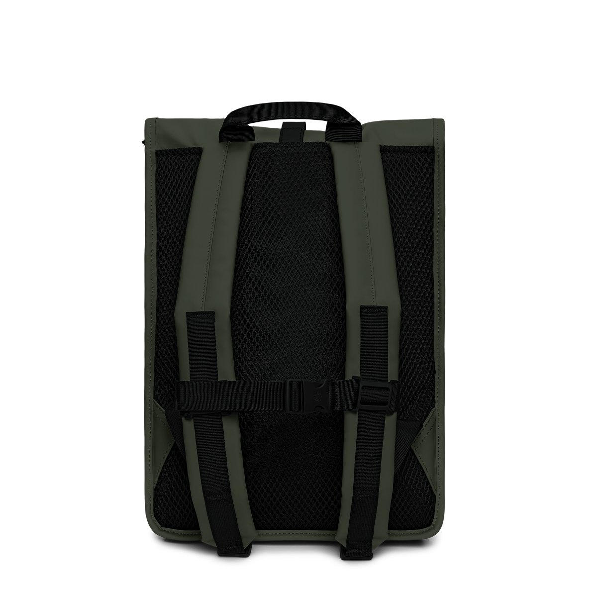 RAINS - ROLLTOP RUCKSACK W3 - GREEN