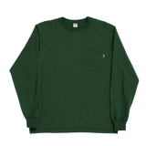 LOGO LONG SLEEVE - DARK GREEN