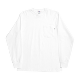 LOGO LONG SLEEVE - WHITE