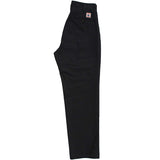 DOUBLE KNEE GUSSETED WORK PANT - BLACK
