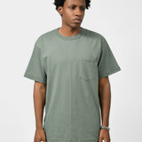TAB LOGO POCKET TEE - LIGHT GREEN