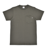 TAB LOGO POCKET TEE - GREY