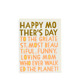 GREETING CARD - GREATEST MOM