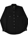 RICHTER GOODS - DUCK CANVAS WEEKDAY WESTERN - BLACK