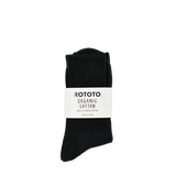 ORGANIC COTTON DAILY RIBBED CREW 3 PACK - BLACK